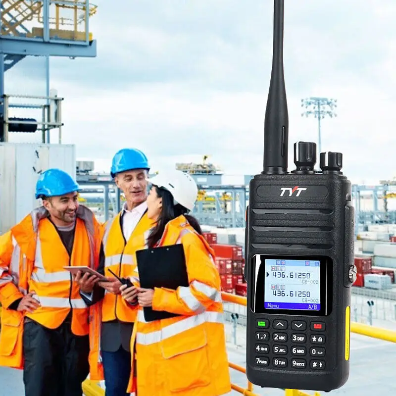 NEW TYT TH-UV8200 Walkie Talkie 10W Dual Band VHF/UHF 136-174MHz/400-520MHz IP67 Handheld Transceiver CTCSS/DCS DTMF Ham Radio