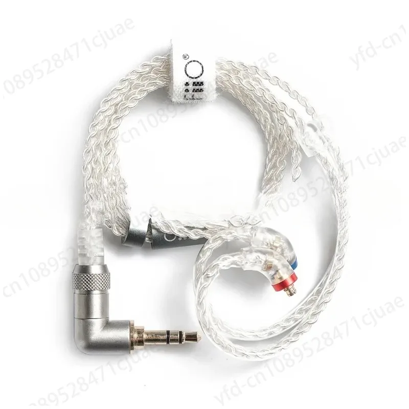 LC-3.5BS/2.5BS Short High-Purity Copper-Plated Silver Standard MMCX 3.5/2.5mm Connector Headphones