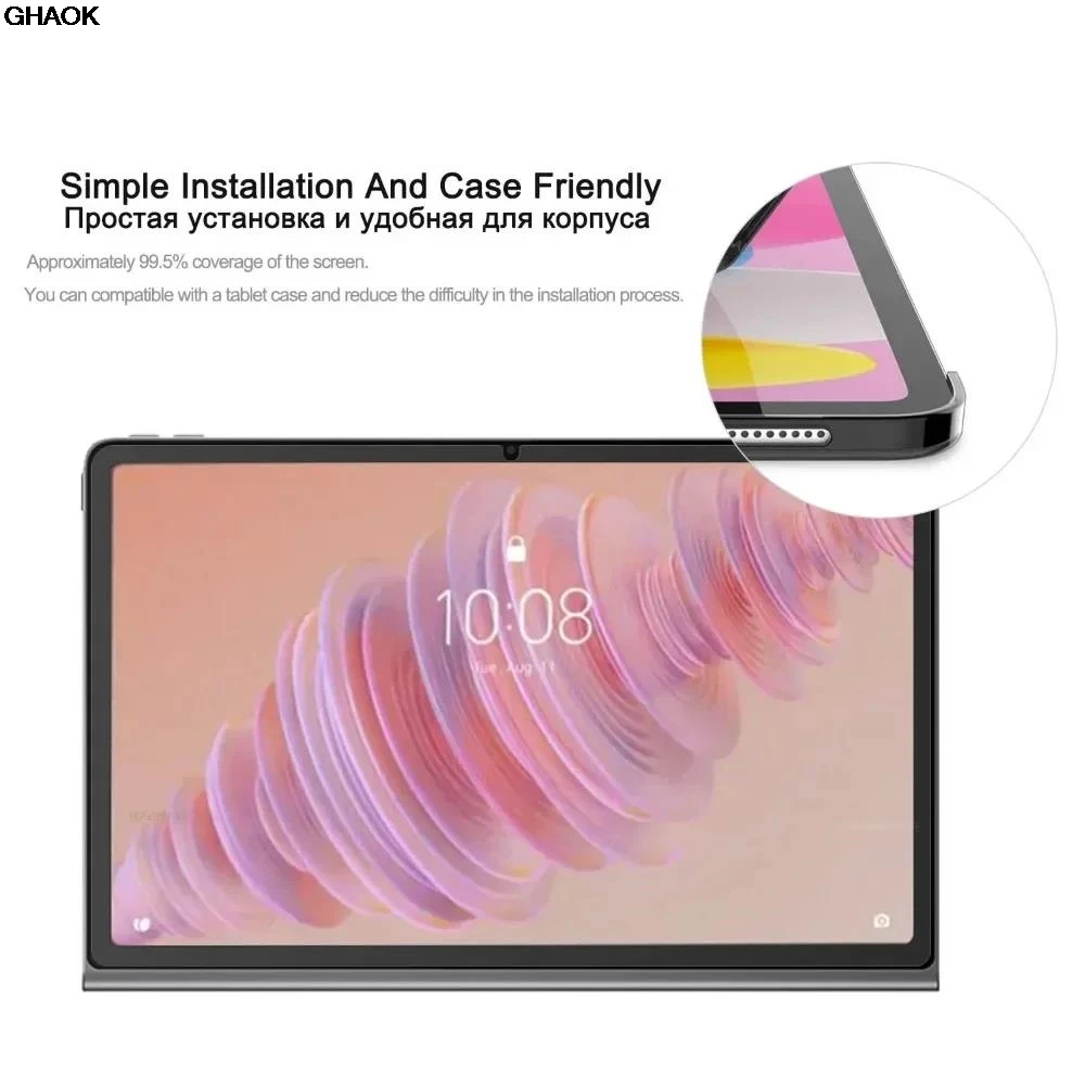 2 sztuki HD odporne na zarysowania szkło hartowane na ekran do tabletu Lenovo Tab Plus 11,5 cala 2024 TB351FU folia ochronna — zdjęcie produktu 5
