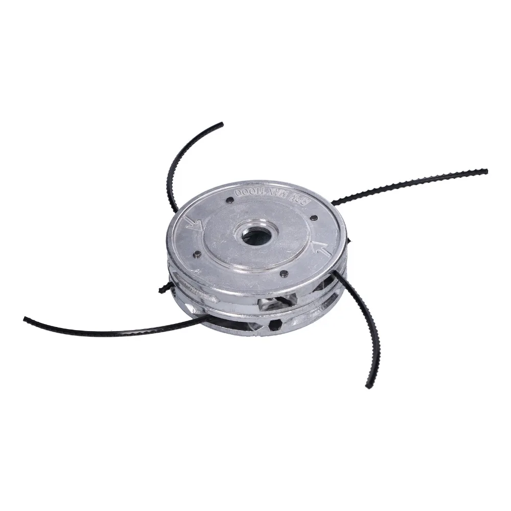 Aluminum Head String Trimmer Head 4 Wire Design 40CC Compatible Weed Eater Head Universal Plastic Wire Universal Trimmer Head