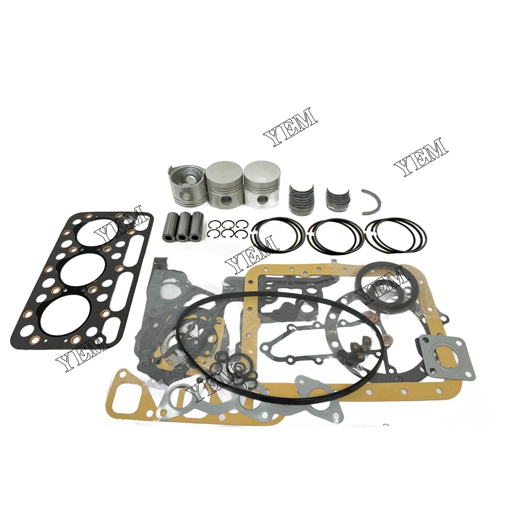 Supply D1101 Overhaul Re-ring Kit For Kubota L245 L245DT L245C Tractor D1101 DH1101-A DH110 Engine Piston Diameter