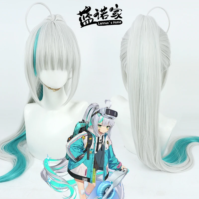 

Игра Goddess of Victory: Nikke Epinel Cos Косплей Парик Хэллоуин Карнавальная вечеринка Реквизит Синтетические волосы Термостойкое волокно + Кепка для парика