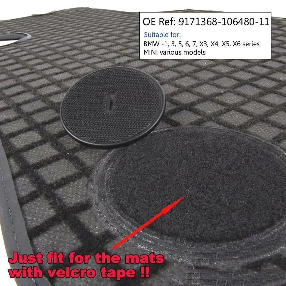

Car Fastener Floor MatClips CarpetSecuring Clamps Buckles For BMW And Mini Cars- Carpet Fixings 07149166609 Retainer Accessories