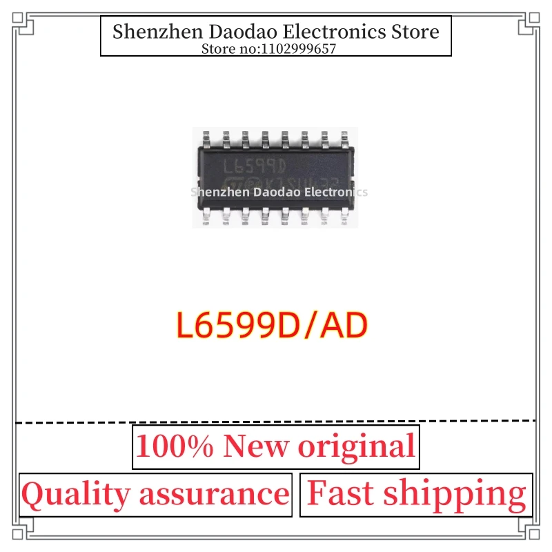 10Pcs L6599D L6599AD L6599 SOP-16 LCD power drive chip IC new original
