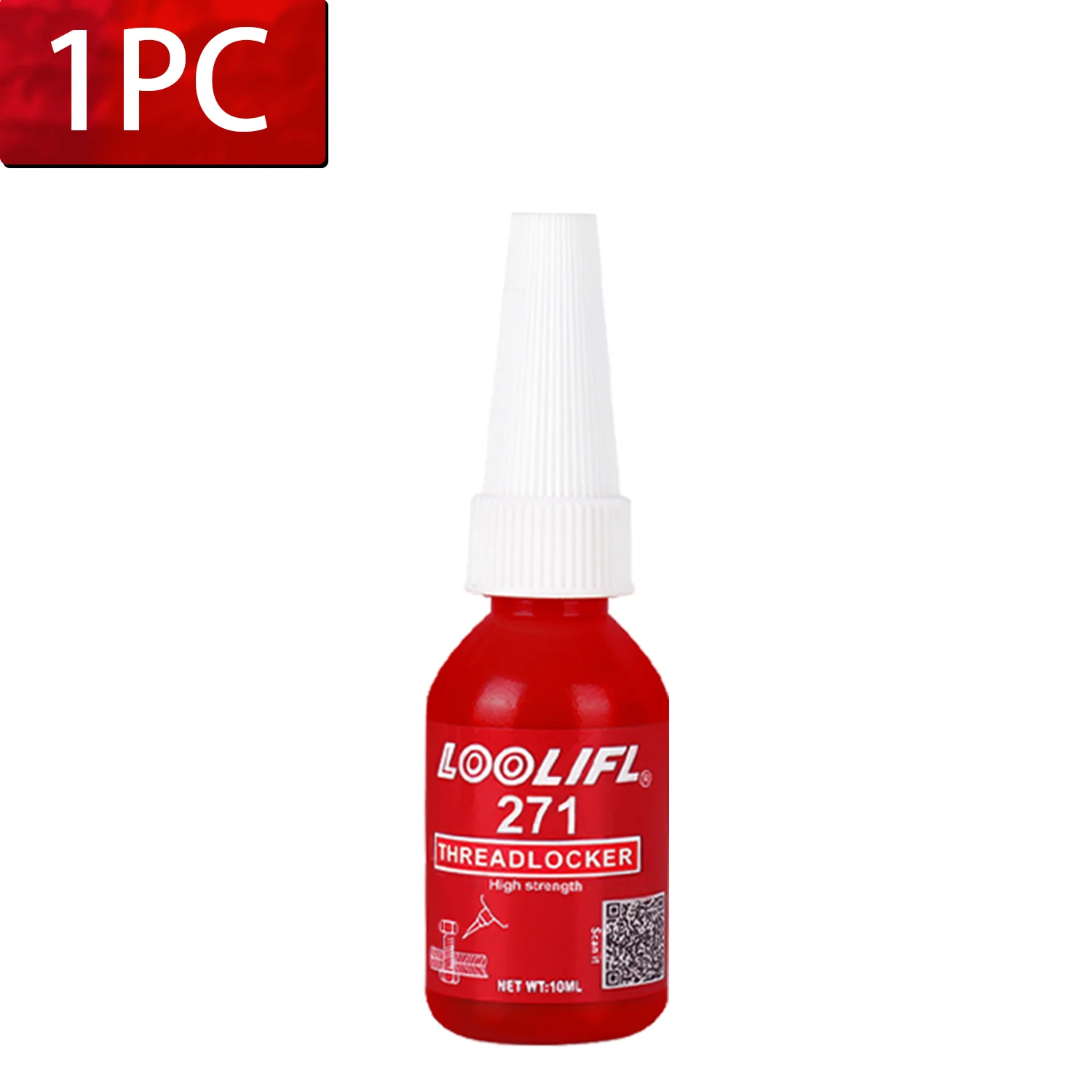 243 271 50ml Threadlocker Anaerobe lijmen Anti-losse schroeflijmen Bevestiging Snel uithardend draadborgmiddel Afdichtmiddel voor schroeven