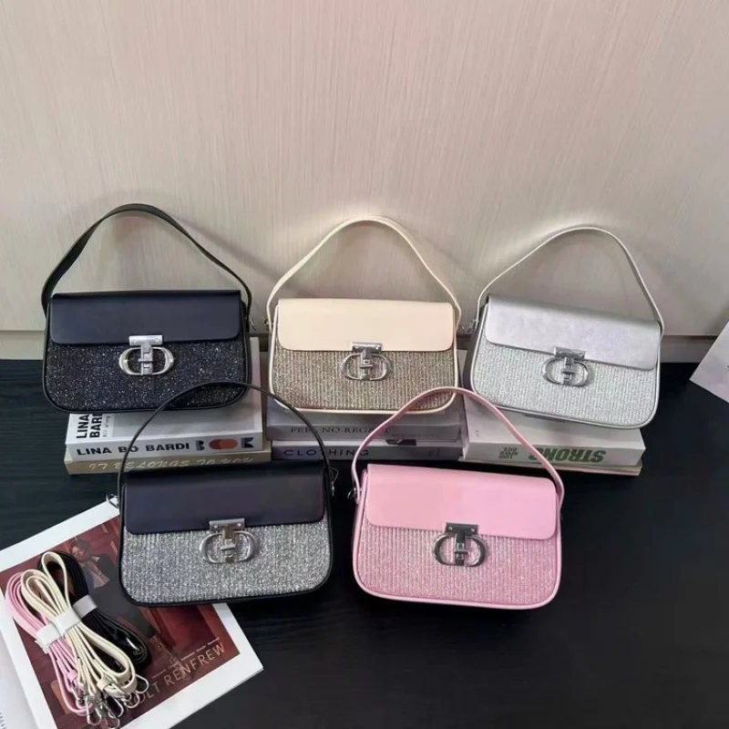 Chic Leather Crossbody Bag Tote Bag For Ladies, Women's Handbag Shoulder Bag Messenger Bag Famous Designer Brand