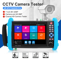 Noyafa 7inch CCTV IPC Tester 8MP AHD CVI TVI SDI Camera Tester VGA HDMI Input IPC716ADHS Camera Security Monitoring Cable Tester