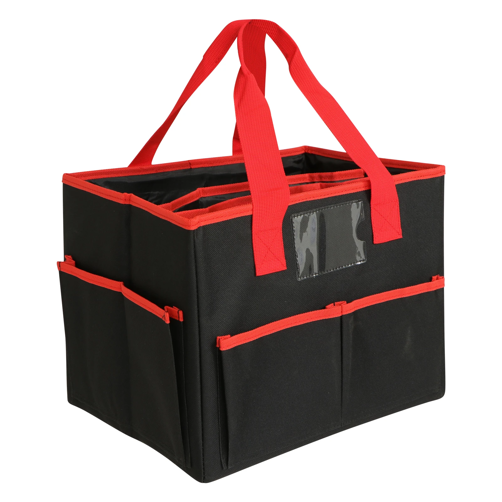 

Oxford Cloth Teaching Aid Bag 8 Pockets Foldable Document Storage Ideal Gift Teacher Students School Supplies Household