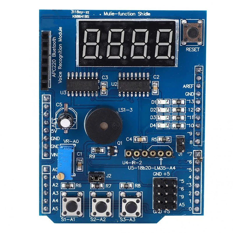 2/5/10/20/50Pcs Multifunctional Expansion Board Basic Learning Kit MCU Development Board Bluetooth Infrared Module Interface