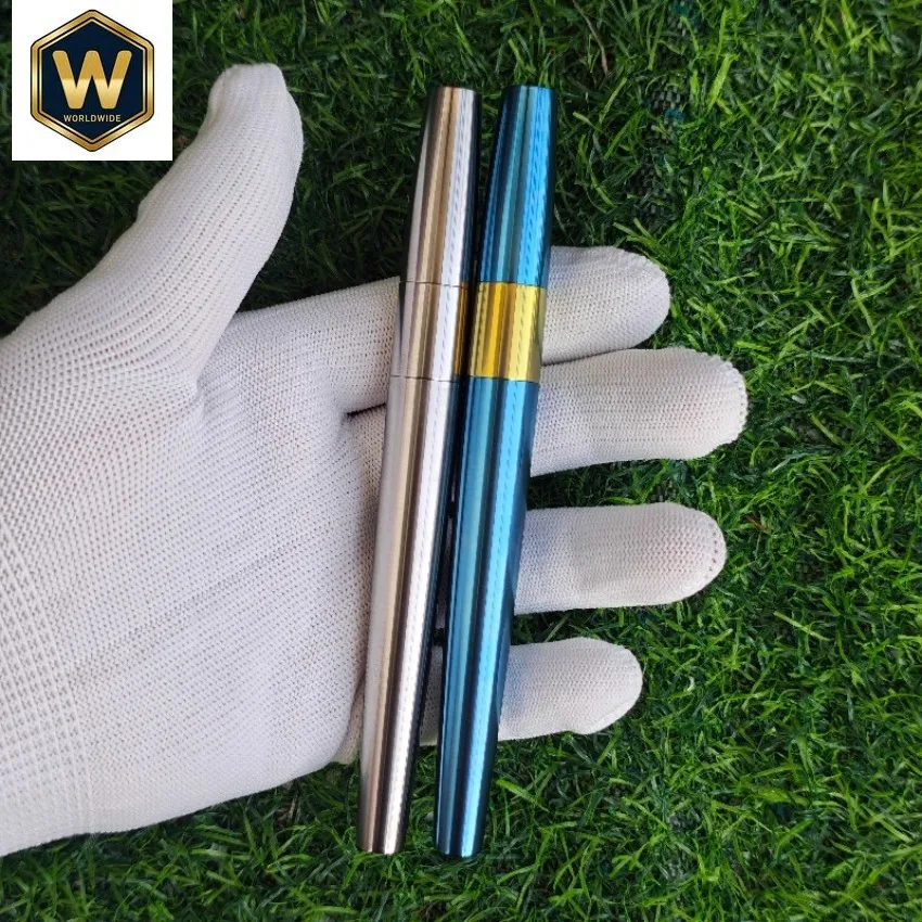 

Titanium Alloy Fountain Pen w/ No.6 Bock/Jinhao Nib, Large Capacity Ink Absorber, Business Writing, PK Majohn Ti200