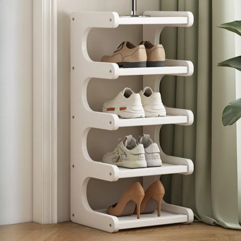 

Simple small shoe rack narrow doorway multi-storey dormitory corner storage modern entrance recibidor zapatero furniture home