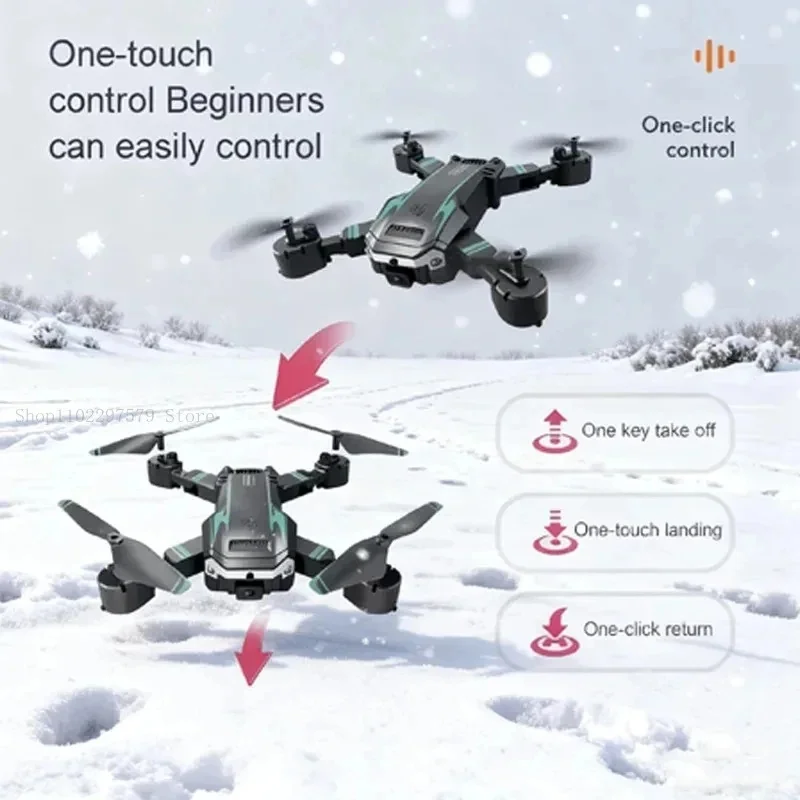 New WIFI GPS Drone 8K Professional HD Camera Optical Flow 5G WIFI Omnidirectional Obstacle Avoidance Quadcopter Kids Gift Toy