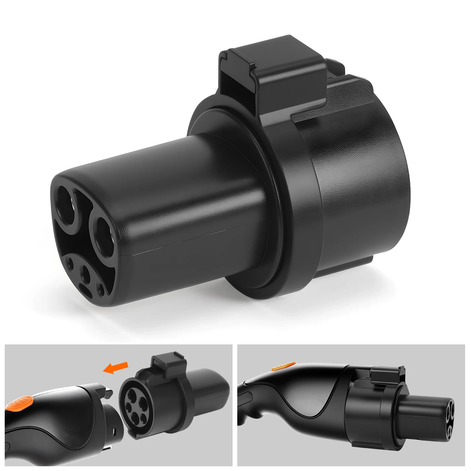 

GUWIEYG Type1 for Tesla Adapter J1772 to Tesla Adapter Fit for Tesla Model S/X/3/Y EV Charger Adapter for Tesla