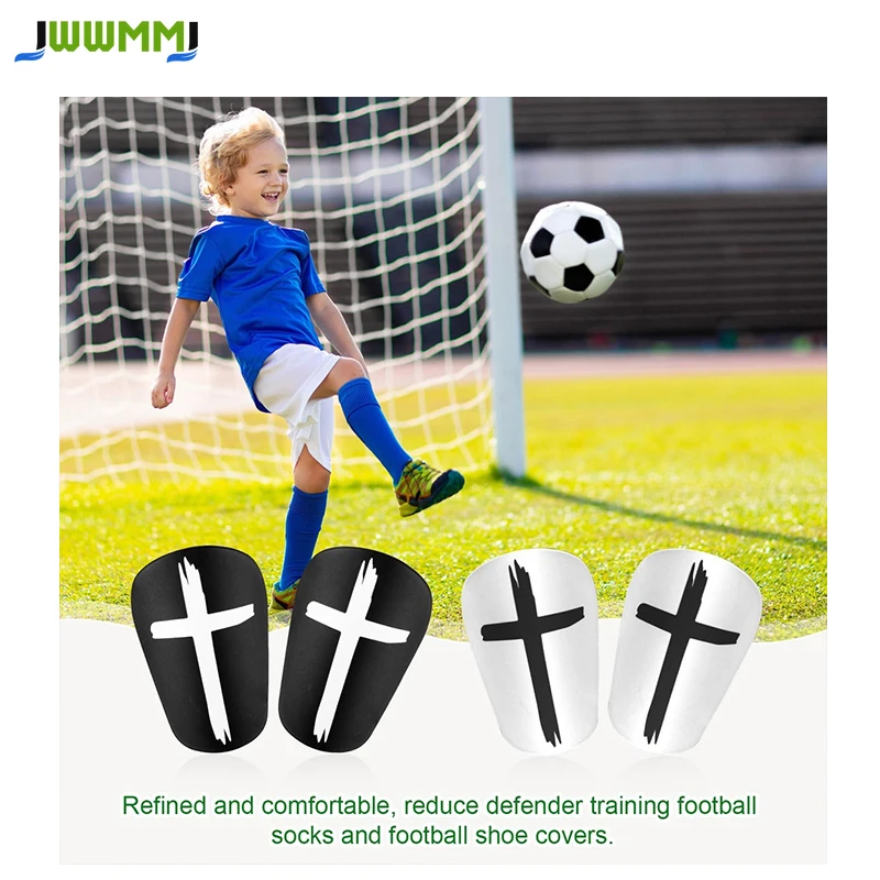 

1pair Miniature Soccer Shin Guards - Extra Small Protective Football Shin Pads for Comfortable Wear Ideal for Children & Adults