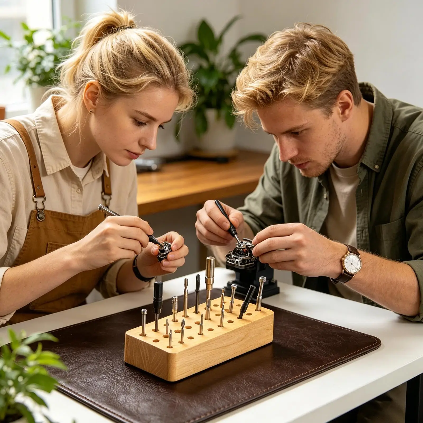 ที่ใส่เครื่องมือช่างไม้แบบพกพา - Leatherwork Hobby บทวิจารณ์และราคา
