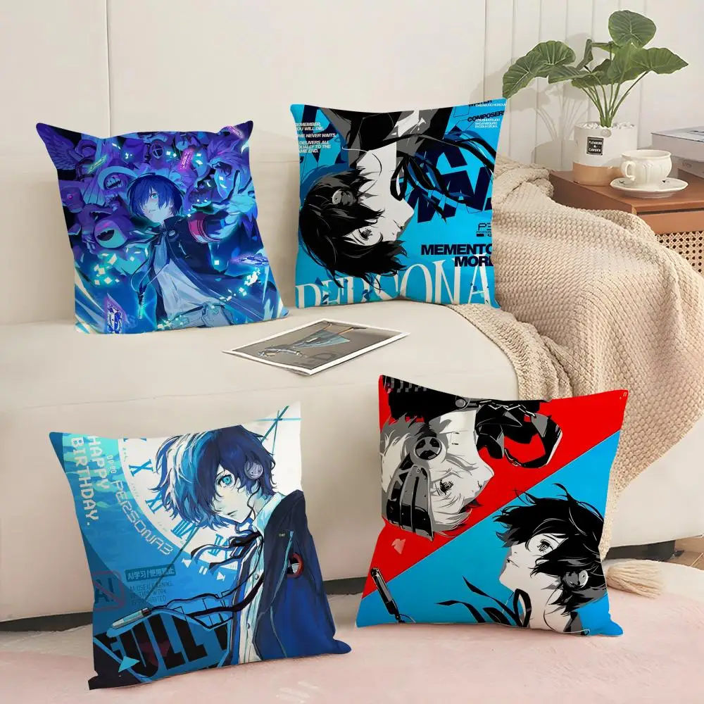 Game Cool P-Persona 3 Reload Cushion Cover Silky Short Plush