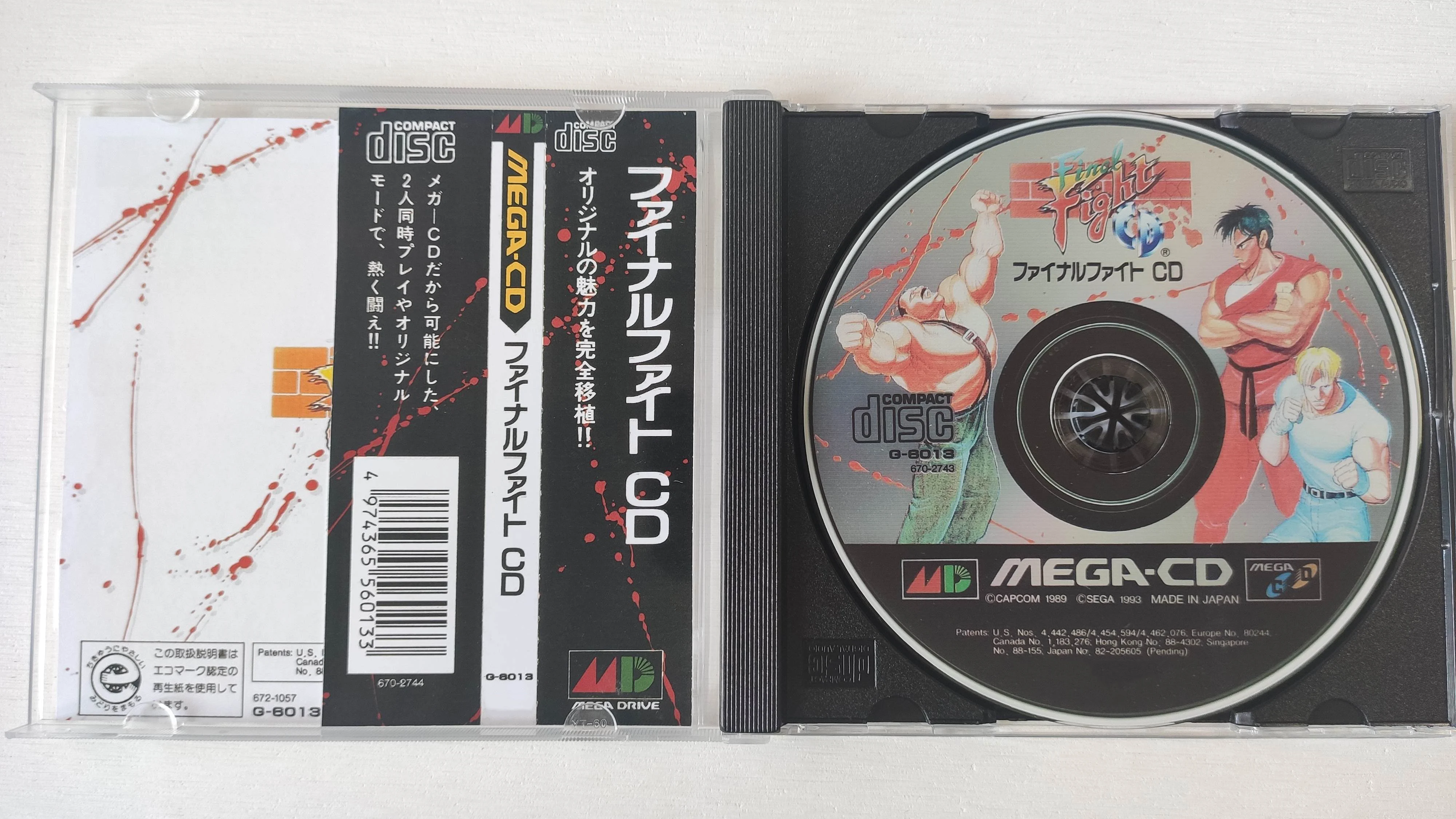 Mega CD Copy Disc Final Fight Game Unlock Console Megasega Retro Optical Driver Retro Video Game Machine Parts