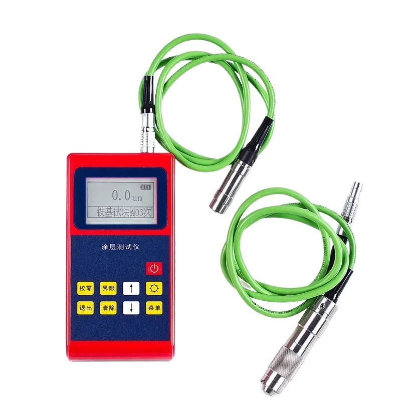 

222 Coating Thickness Gauge Magnetic Eddy Current Dual-Purpose Plating Thickness Detector