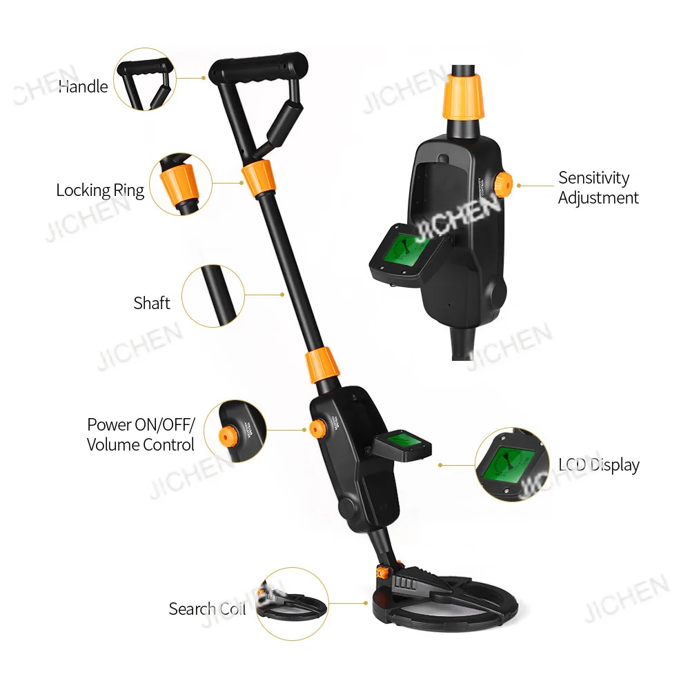 

MD1008A Металлодетектор Металлодетектор Schatzsucher-Детектор