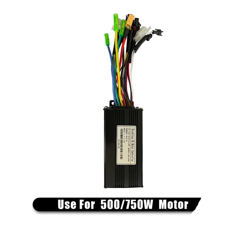 A80X-E-Bike Controller 36V 48V 500/750W 26A, SM Three Mode Brushless Motor Compatible With Electric Bicycles And Tricycles