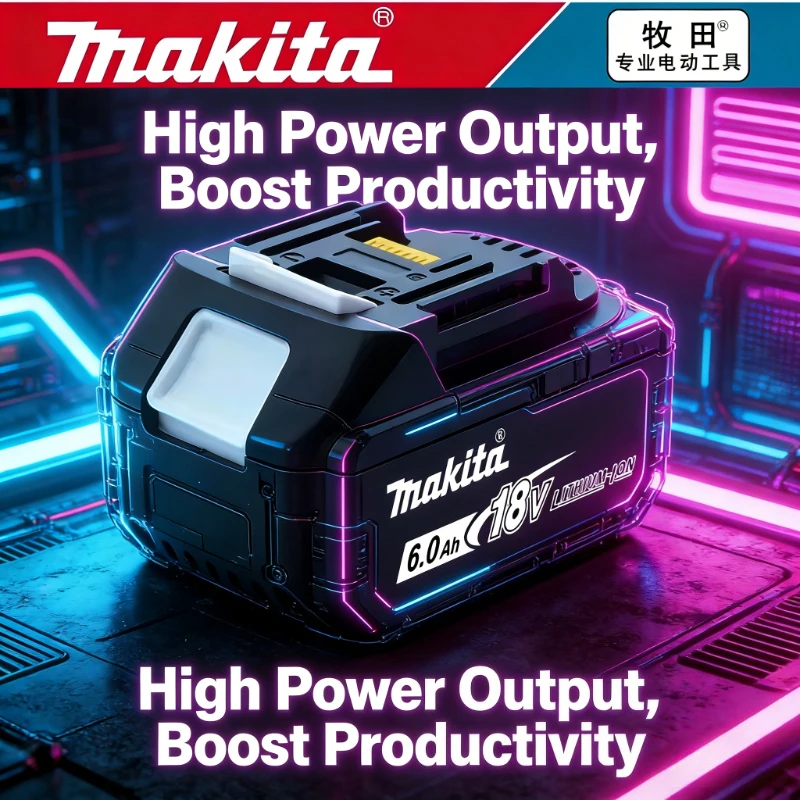 

18V Makita 6Ah Makita Battery BL1840 BL1830B BL1850B BL1850 BL1860 BL1815 Replacement Lithium Battery
