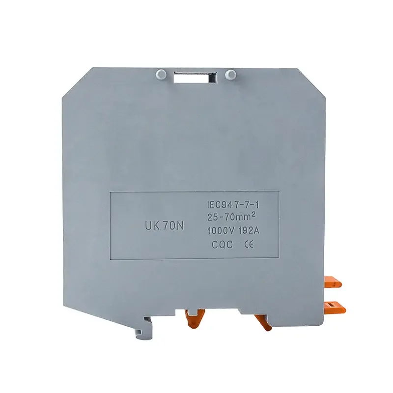 UK50N UK70N Rail Type Aansluitkabel Terminal Connector 1000V 150A 192A 232A 309A UK95N 150N Messing Draad Klemmenblok