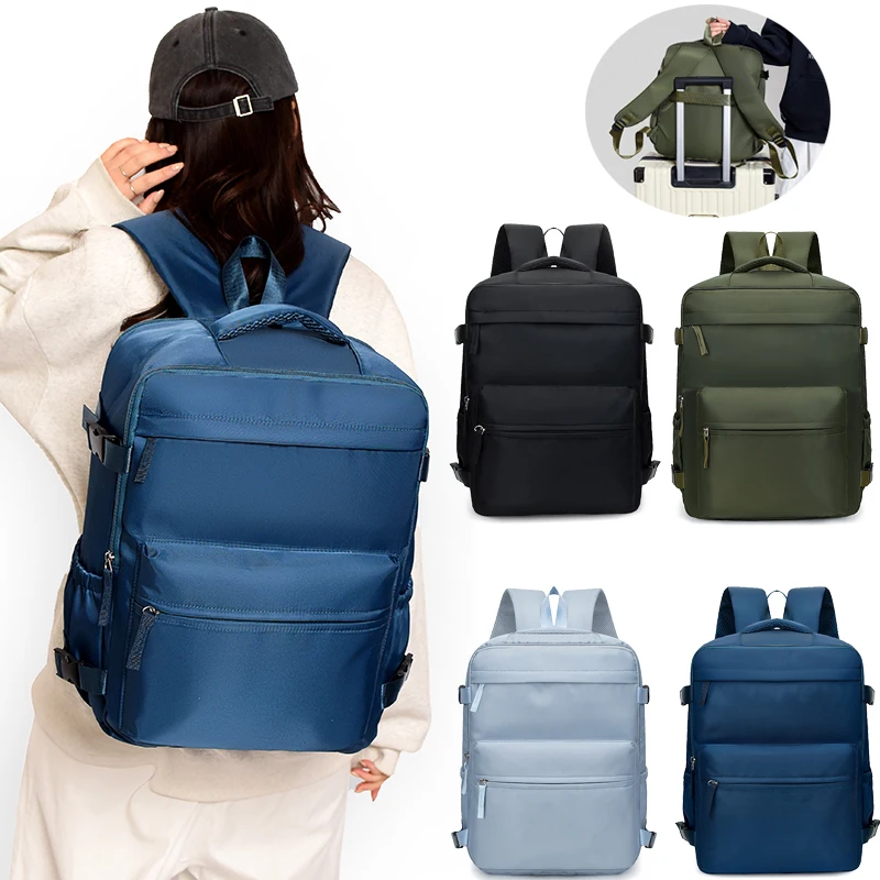 

Рюкзак для мужчин и женщин, простая деловая сумка для командировок, дорожная сумка для ручной клади, вместительный рюкзак