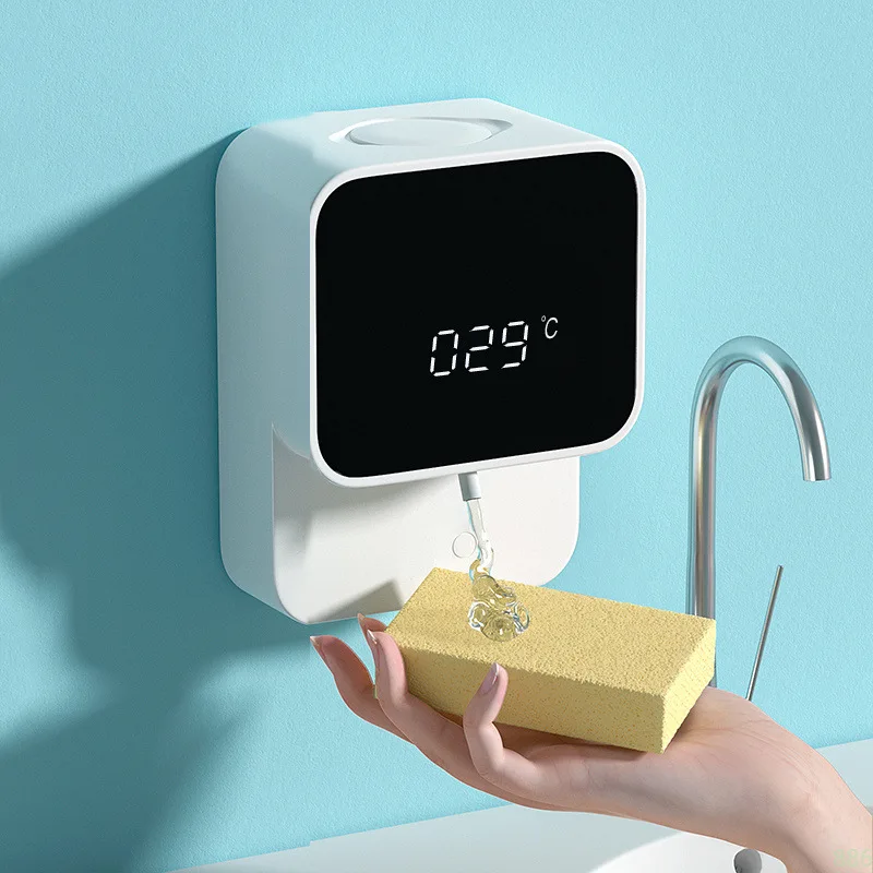 

Wall-mounted LED Screen Hand Washing Machine Automatic Induction Foam Soap Dispenser Infrared Smart Hand Sanitizer Machine