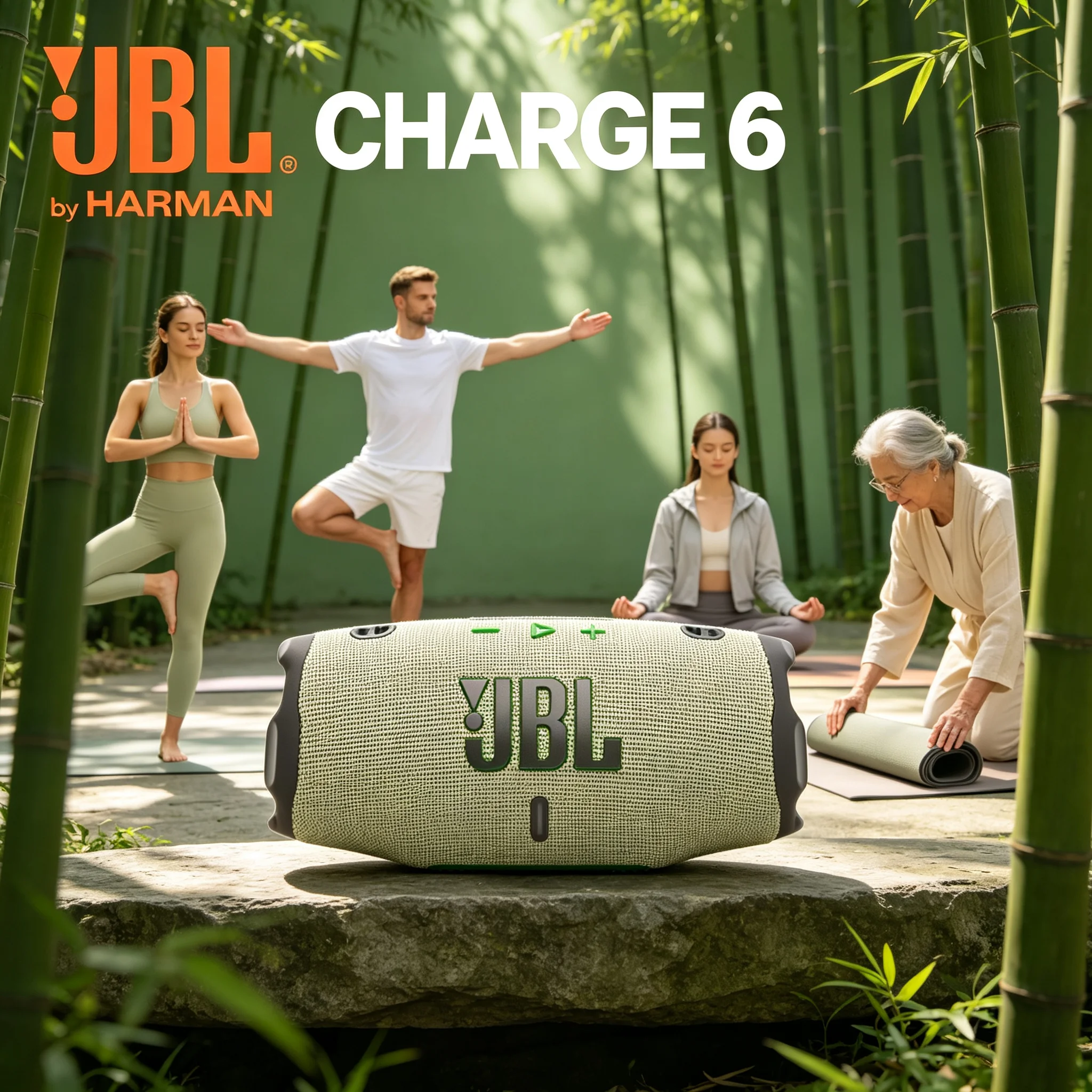 Outdoor Adventure Hours - Enceinte portable JBL CHARGE6, résistante à