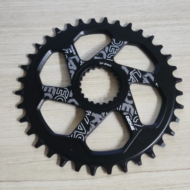 DECKAS Direct Chainring CNC Machined 30/32/34/36/38T forShimano M9100/M8100/M7100/M6100/MT900 Crank Bicycle Parts with Tools