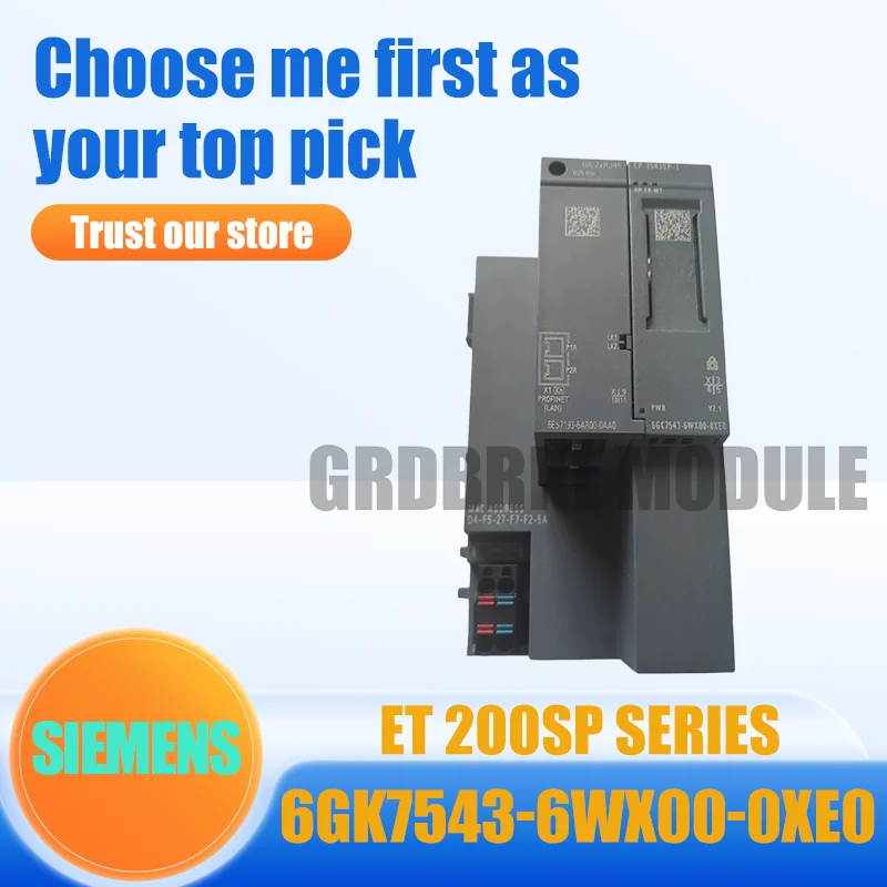 

New Original SIEMENS 6GK7543-6WX00-0XE0 6GK7542-6VX00-0XE0 ET200SP PLC Module