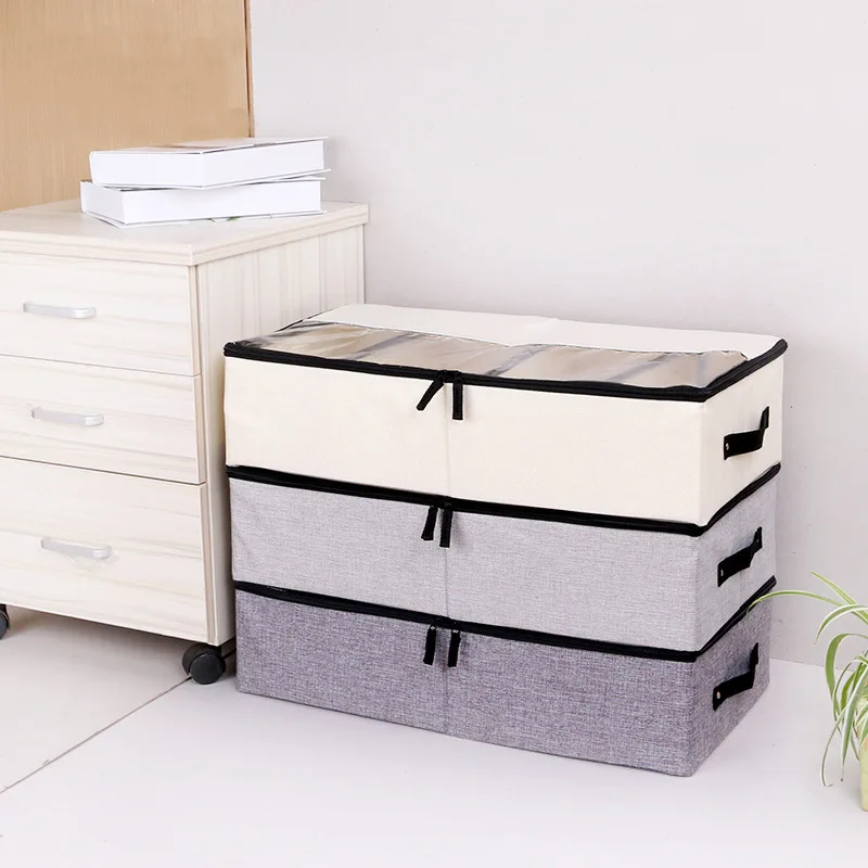 

Foldable Split Shoe Box Storage Box Thickened Transparent Shoe Box Dust Proof Bed Bottom Shoe Storage Box Underwear Storage