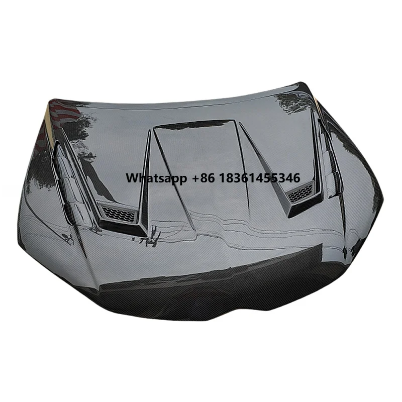 

For URUS III-Gen Front Bonnet 2023+ Auto Body System URUS Upgrade M Dry Carbon Fiber Engine Hood