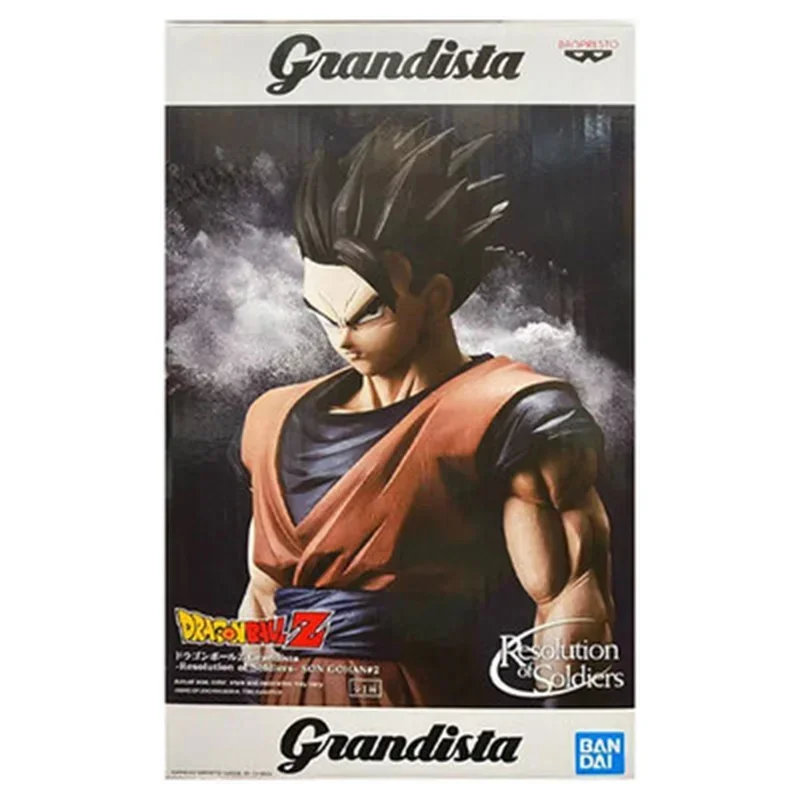 Original Bandai Anime Dragon Ball Son Gohan Grandista Ver.2.0 Model Toys Anime Figure Gifts Collectible Ornaments Kids In Stock