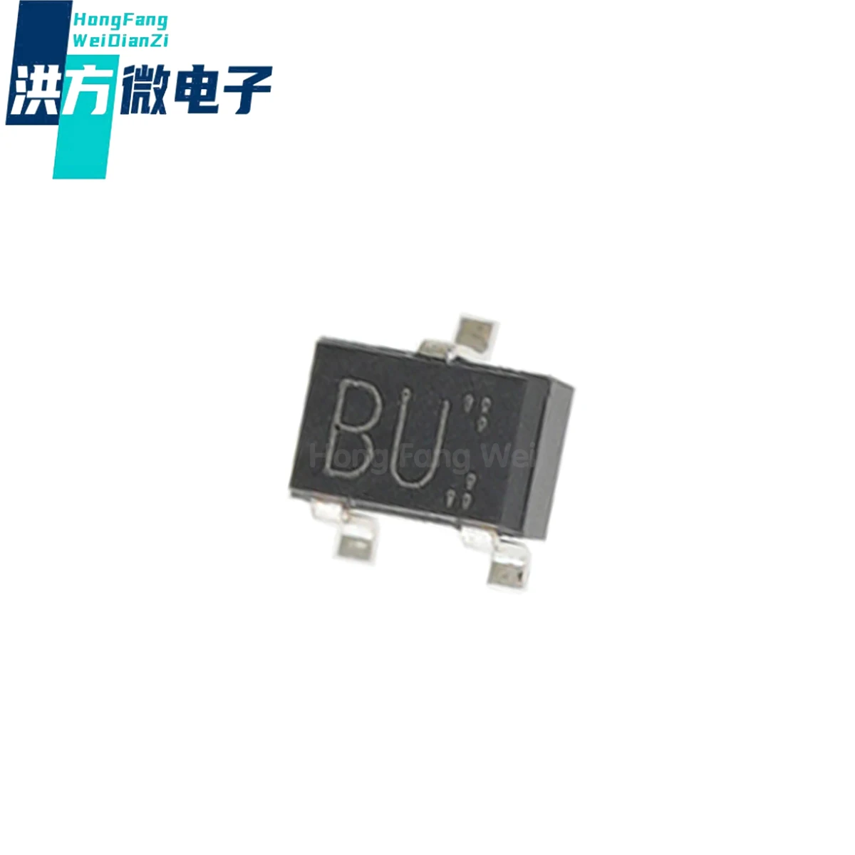 20-100PCS Origin,BU, 1 pair of series connected switching diodes 1.2V@100mA  80V 100mA SOT-323-3:DA228UT106,Marking:BU