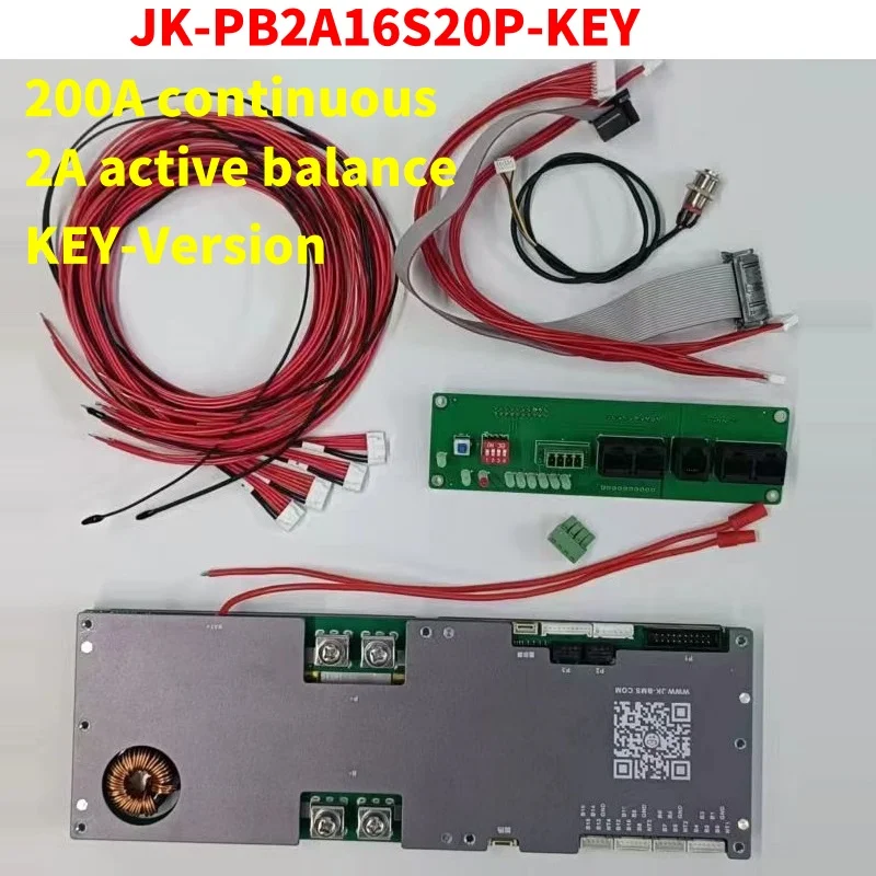 Imagem -02 - Jikong Parallel Battery Protection jk Bms 8s 16s 24v 48v Jikong Active Balance Smart Bluetooth Can Rs485 Inverter Home Energy Storage