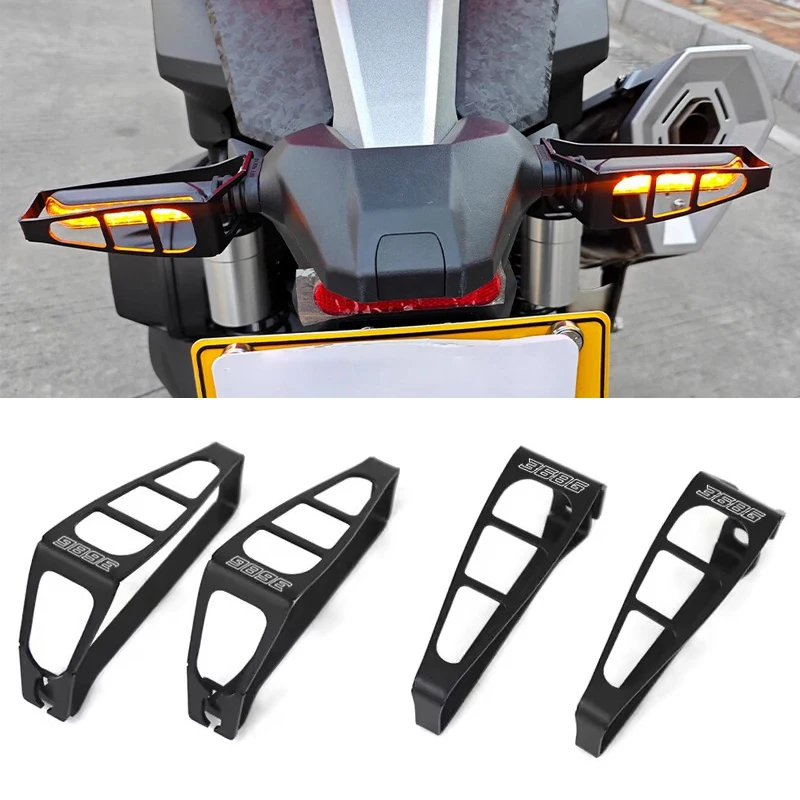 

Motorcycle Front Rear Turn Signal LED Light Protection Cover Fit For ZONTES 368G 368 G 368-G