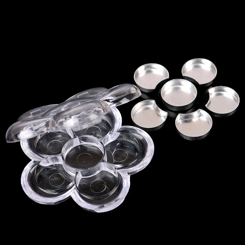 Puste płatki Design Eyeshadow Lipstick Storage Box Case Cosmetic Packing Palette