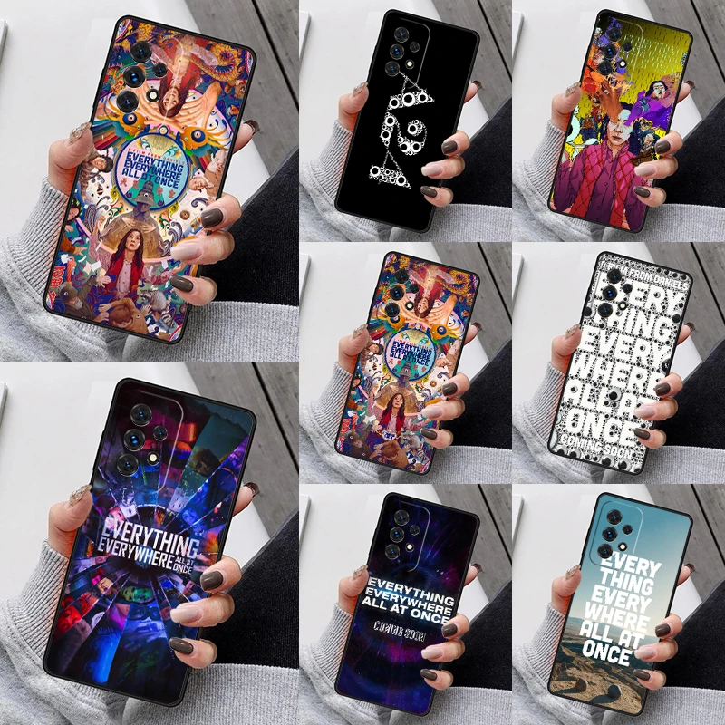 Everything Everywhere All at Once Phone Case For Samsung Galaxy S23 S21 S20 FE S24 S22 Ultra Note20 S10 S9 Plus A40 A52 A13 A53