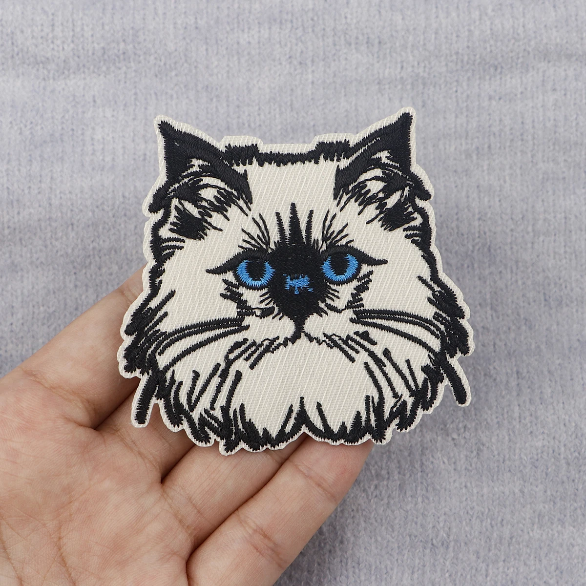 Cute Pet Dogs Patch Embroidery Funny Cartoon Animals Embroidered Logo Garment Accessories Sticker Patches Clothing Gifts for Kid