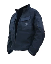 kitanica Nylon hooded stand up collar with plush soft shell military version tactical agent jacket
