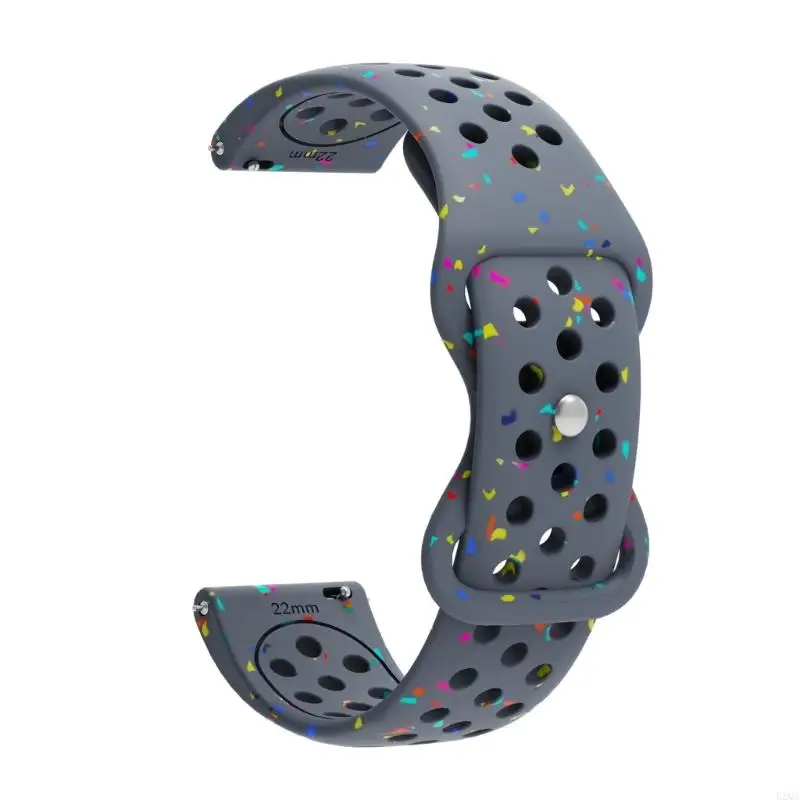 バンド通気性シリコンベルト交換用リストストラップクイックリリースベルトを見る