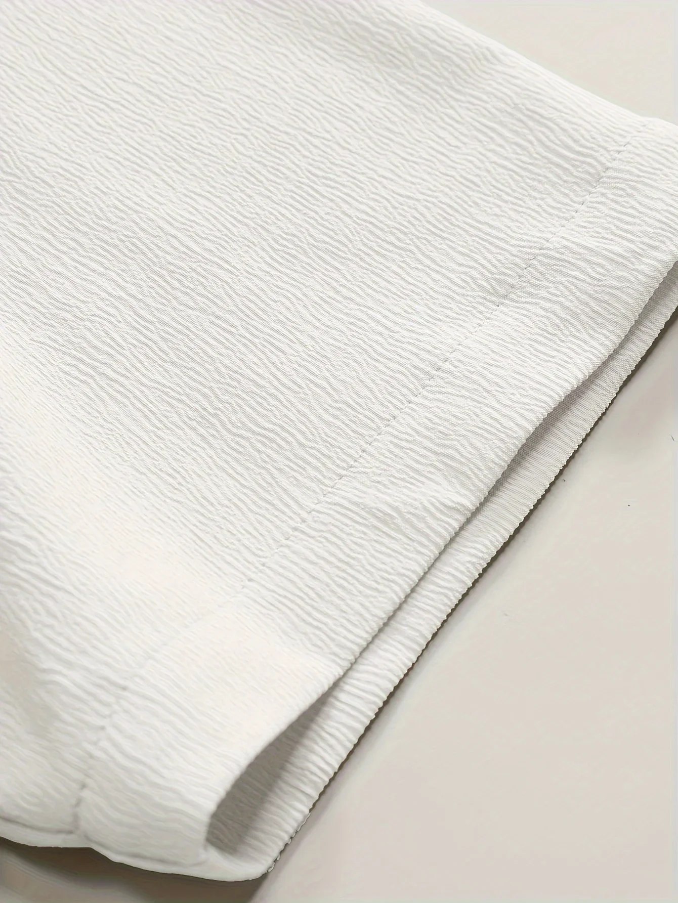 Jugend Casual Strand Kurzarm Shirts Einfarbig Lose Beiläufige Atmungsaktive Hemd Leichte Streetwear Männliche Taste Tops – Detail 13