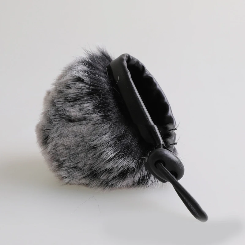 XYST1M 마이크용 Stylishs 인공 털 앞유리로 녹음 개선