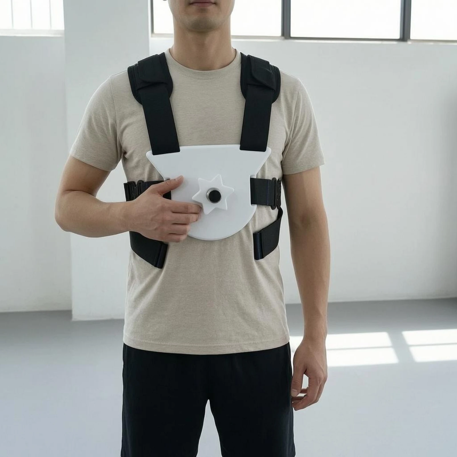 Weighted Training Vest Quick-Release Buckles Plate Carrier Vest
