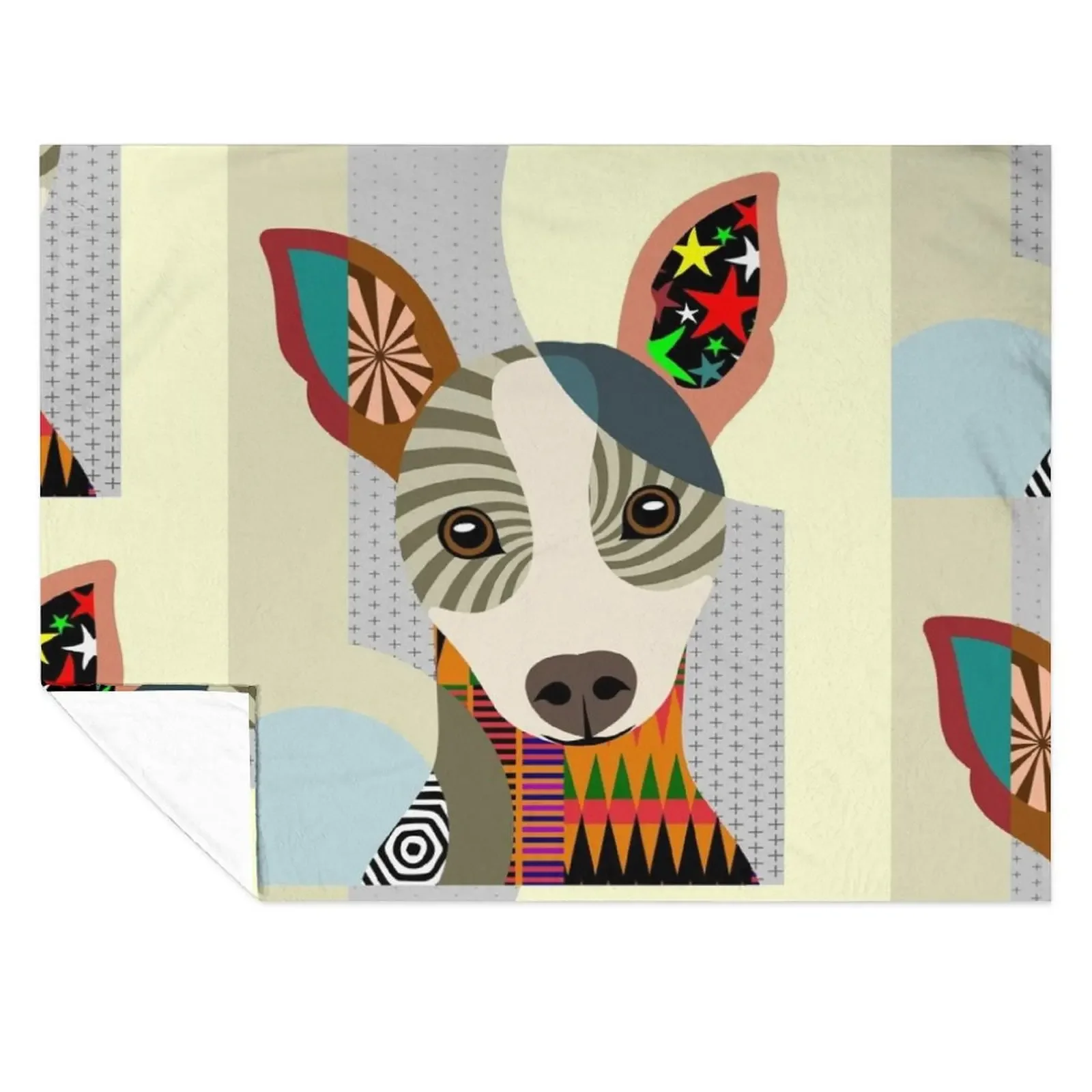 

Rat Terrier Throw Blanket Blankets For Sofas Giant Sofa cosplay anime Hair Blankets