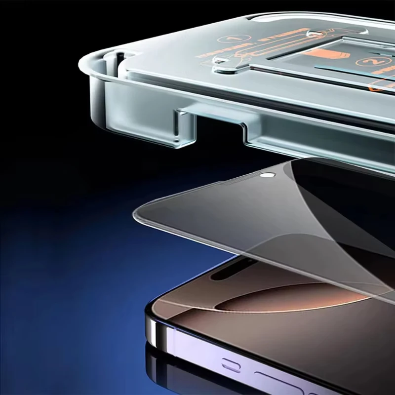 Anti-Spionage Panzerglas für Xiaomi Mi 13T Pro 17T 15T 14T 14 13 12T 11T 11 Lite Sichtschutz-Displayschutzfolie Einfache Installation Auto-Staubfilter – Detail 8