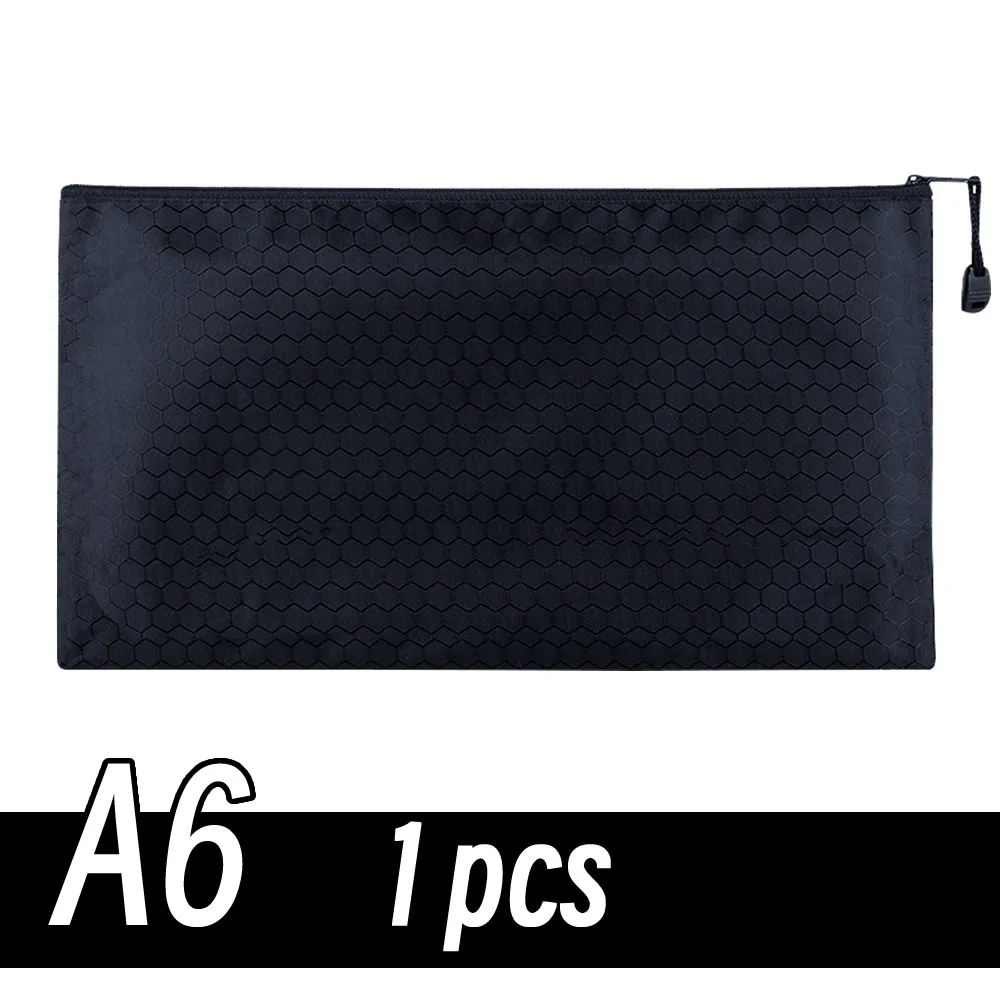 A4/A6 Bleistift Tasche Mäppchen Dokument Puzzle Tasche Wasserdichte Zip Datei Ordner Bleistift Fall Lagerung Taschen Schule Büro liefert