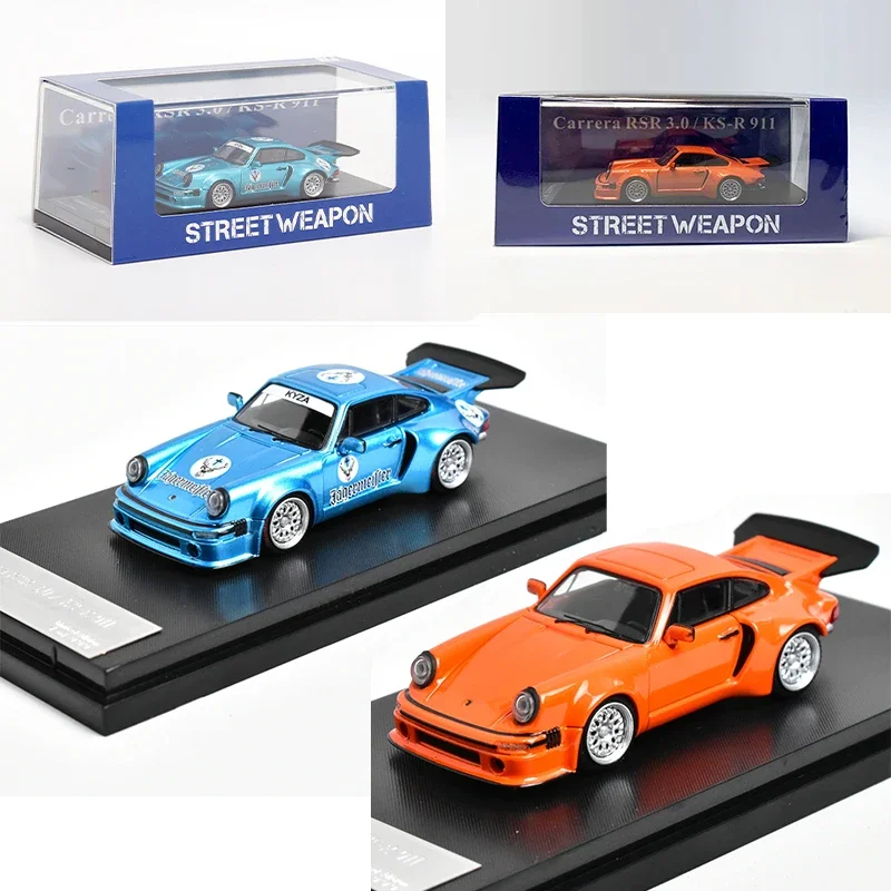 

Diecast Model Car 1/64 Porsche 911 SC 3.0 KS-R Car Model Alloy Porsche Concept Car Collection Toys for Boys Gif Original Box