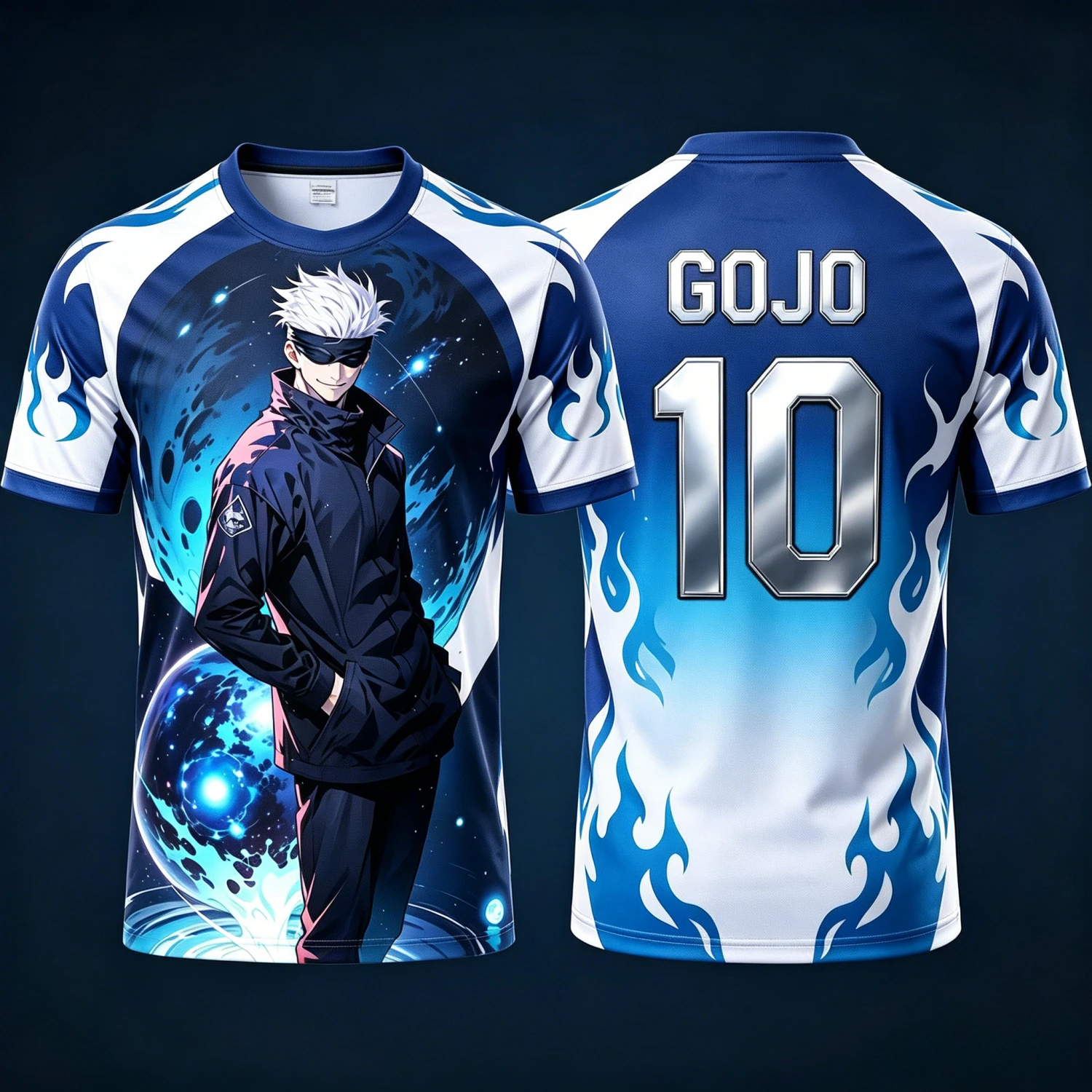 2026 Summer Jujutsu Kaisen Retro Cosplay T-shirt Men's 3D Printed Jiu Jitsu Short-sleeved Family Unisex Children's Sports Shirt